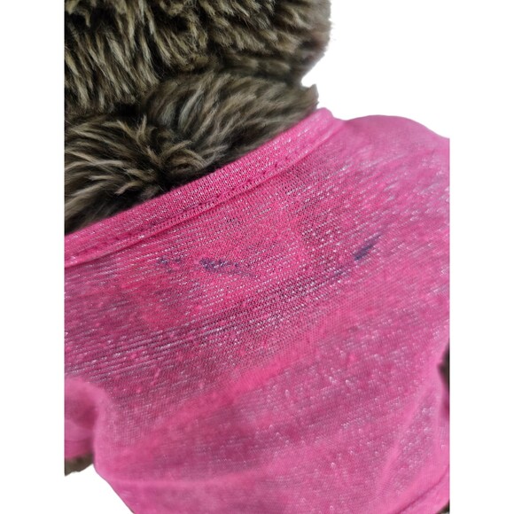 Build A Bear Workshop 1999 Plush Stuffed Teddy Pink Shirt - Picture 8 of 12